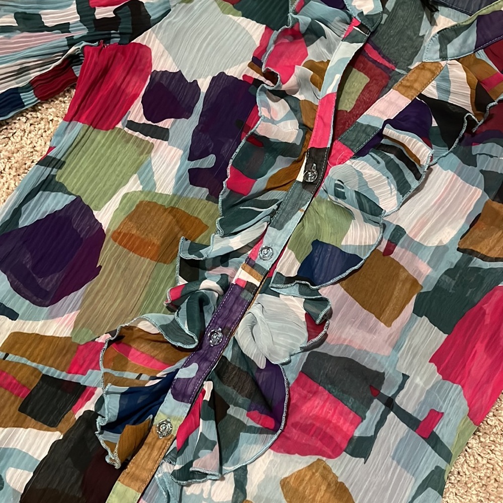 Colorful Funky Top - Picture 3 of 10